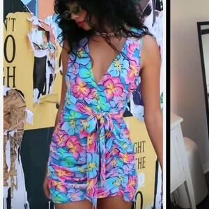 For Love & Lemons Yasmin Mini Dress in Size Small.